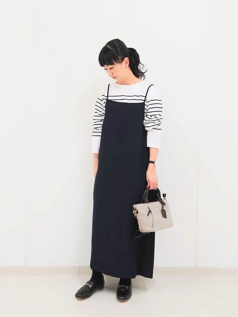 J.PRESS LADIES L スタッフ コーディネート画像