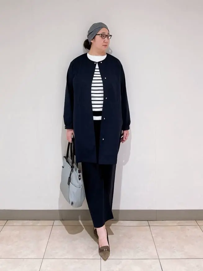 J.PRESS LADIES L スタッフ コーディネート画像