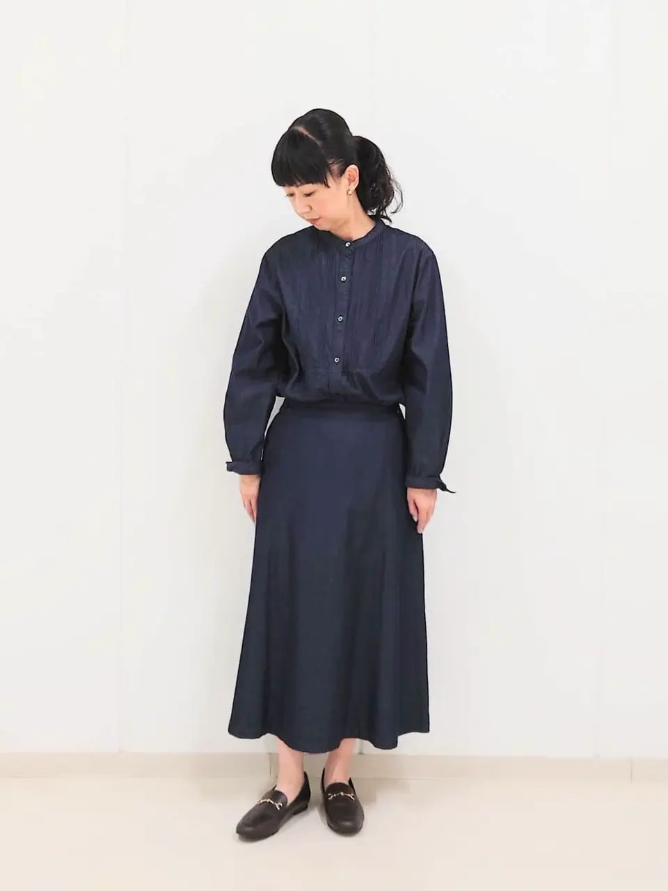 J.PRESS LADIES L スタッフ コーディネート画像