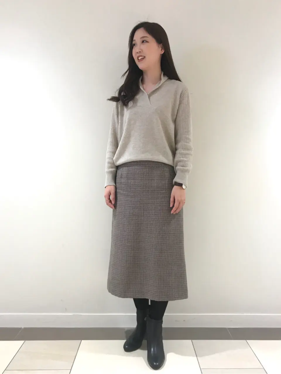 J.PRESS LADIES L 早川 コーディネート画像