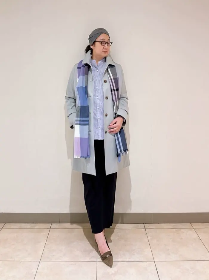 J.PRESS LADIES L スタッフ コーディネート画像