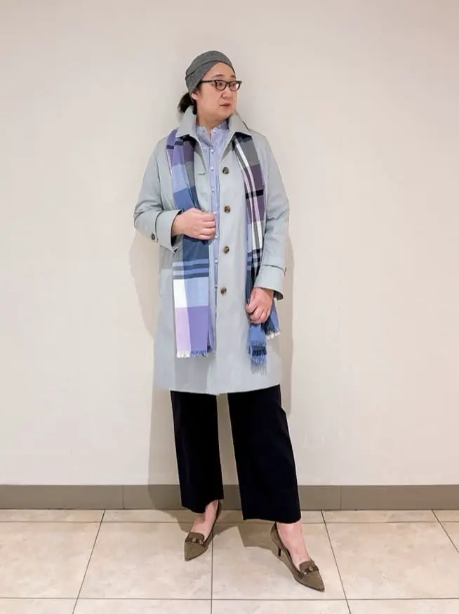 J.PRESS LADIES L スタッフ コーディネート画像