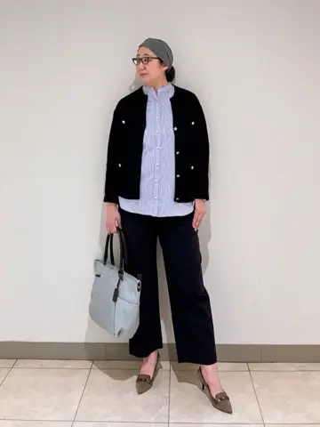 J.PRESS LADIES L スタッフ コーディネート画像