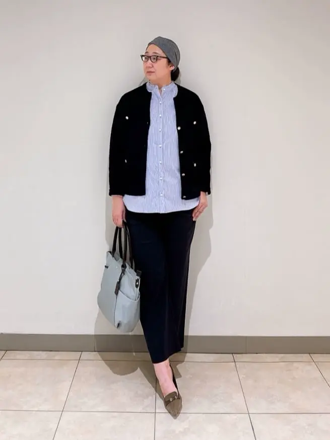 J.PRESS LADIES L スタッフ コーディネート画像