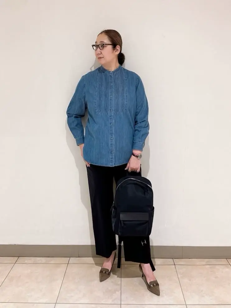 J.PRESS LADIES L スタッフ コーディネート画像