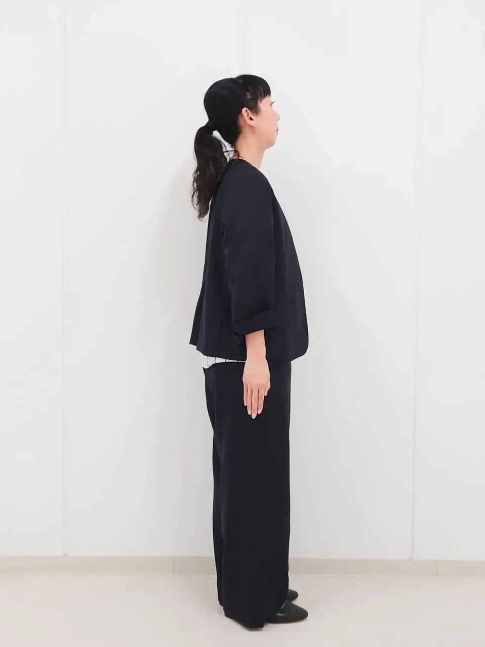 J.PRESS LADIES L スタッフ コーディネート画像