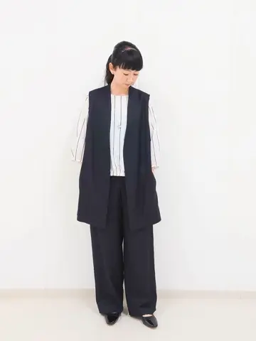 J.PRESS LADIES L スタッフ コーディネート画像