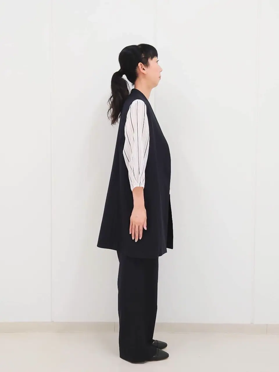 J.PRESS LADIES L スタッフ コーディネート画像