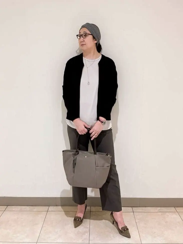 J.PRESS LADIES L スタッフ コーディネート画像