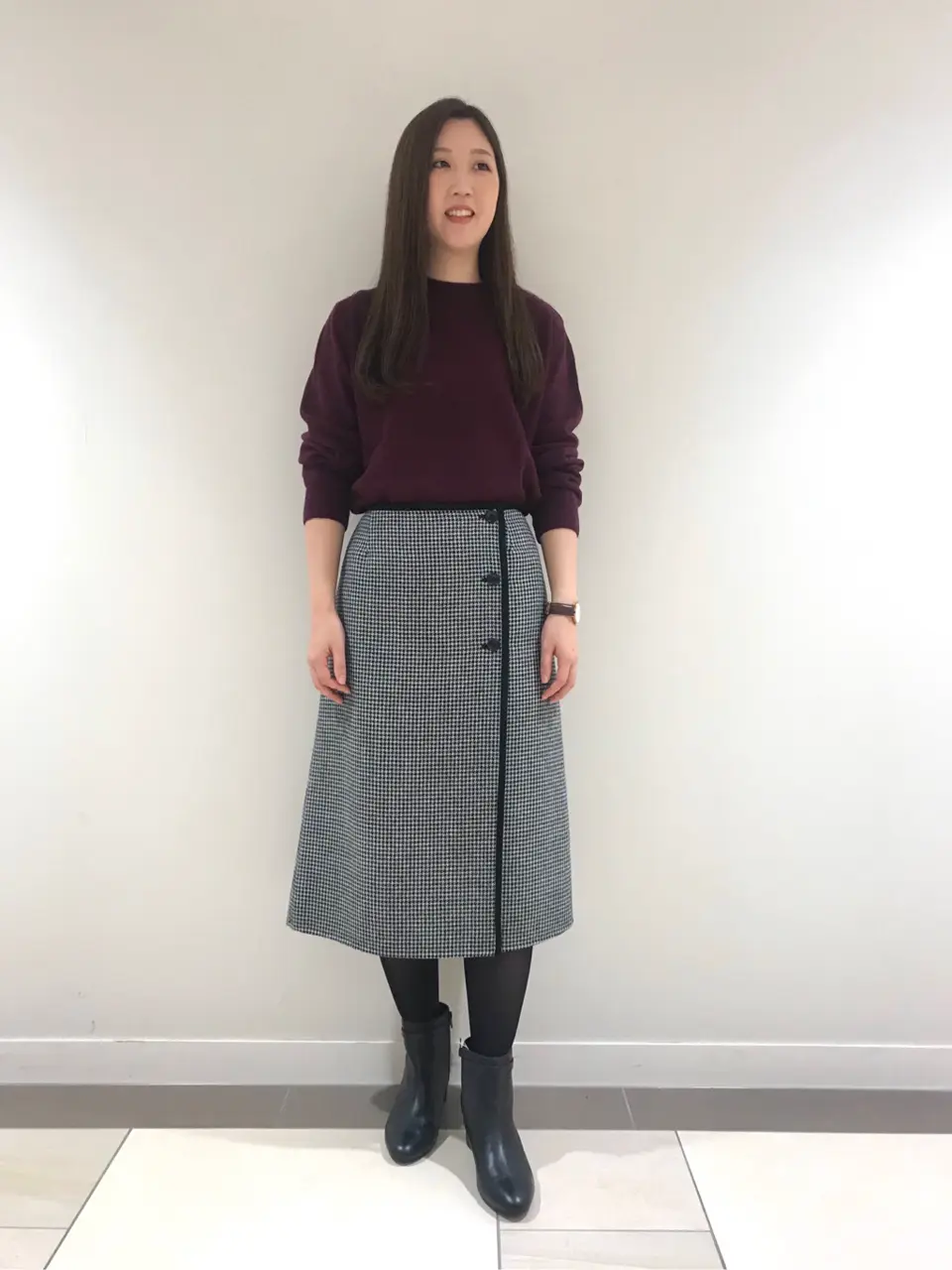 J.PRESS LADIES L 早川 コーディネート画像