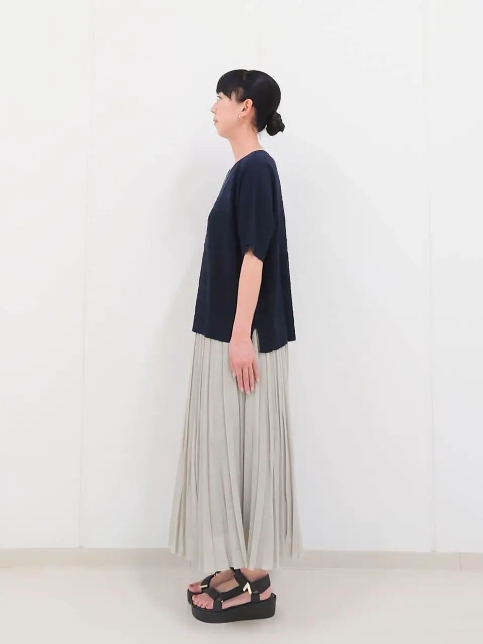 J.PRESS LADIES L スタッフ コーディネート画像