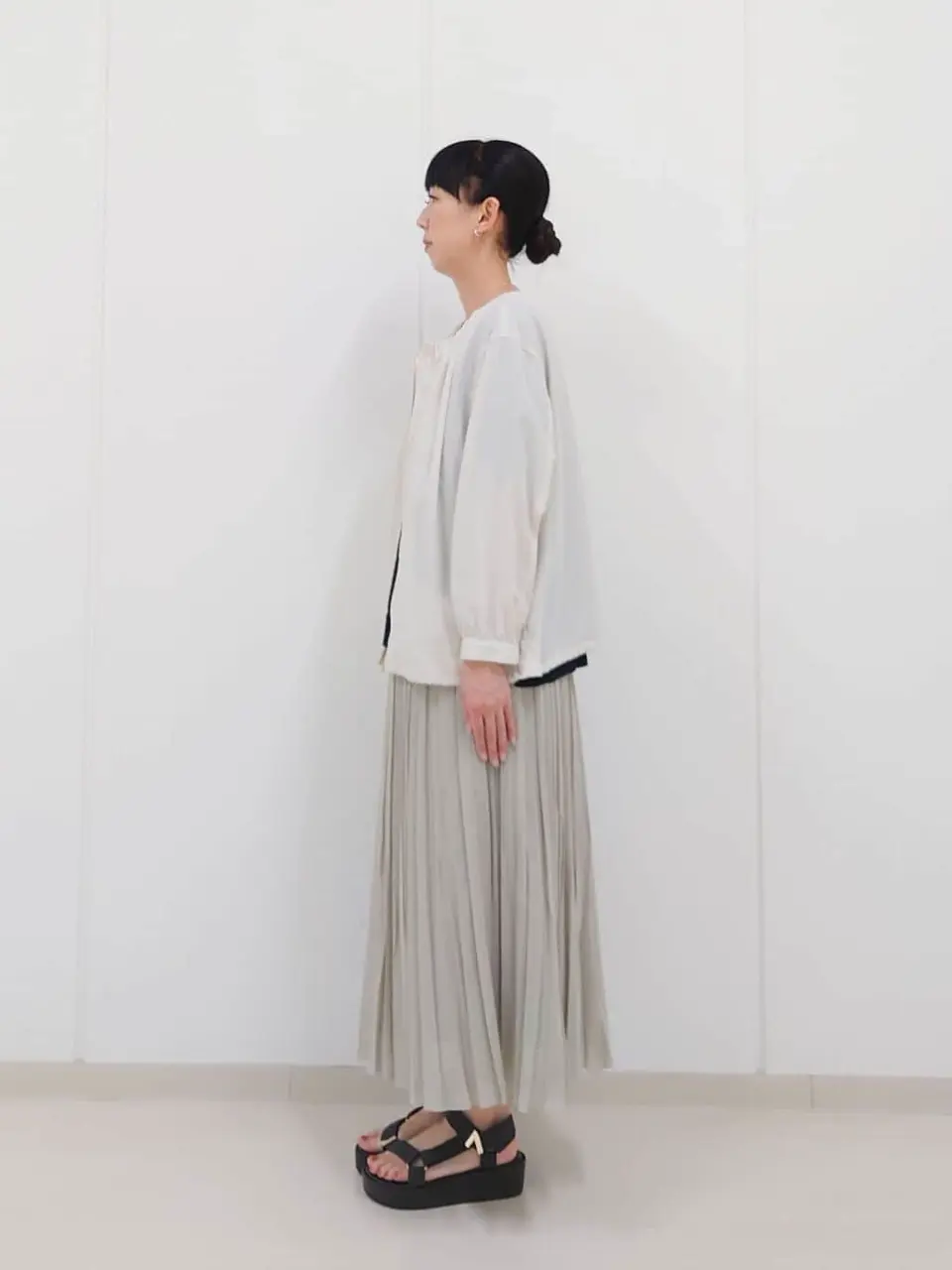 J.PRESS LADIES L スタッフ コーディネート画像