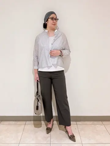 J.PRESS LADIES L スタッフ コーディネート画像