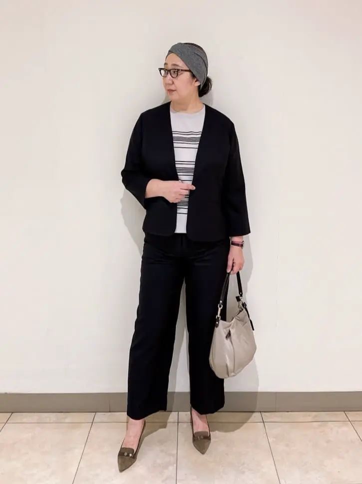 J.PRESS LADIES L スタッフ コーディネート画像