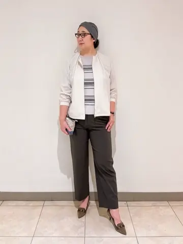 J.PRESS LADIES L スタッフ コーディネート画像