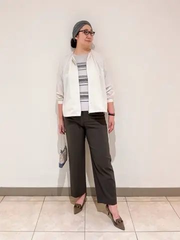 J.PRESS LADIES L スタッフ コーディネート画像