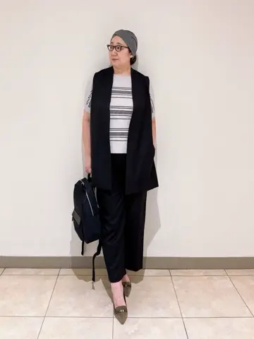 J.PRESS LADIES L スタッフ コーディネート画像