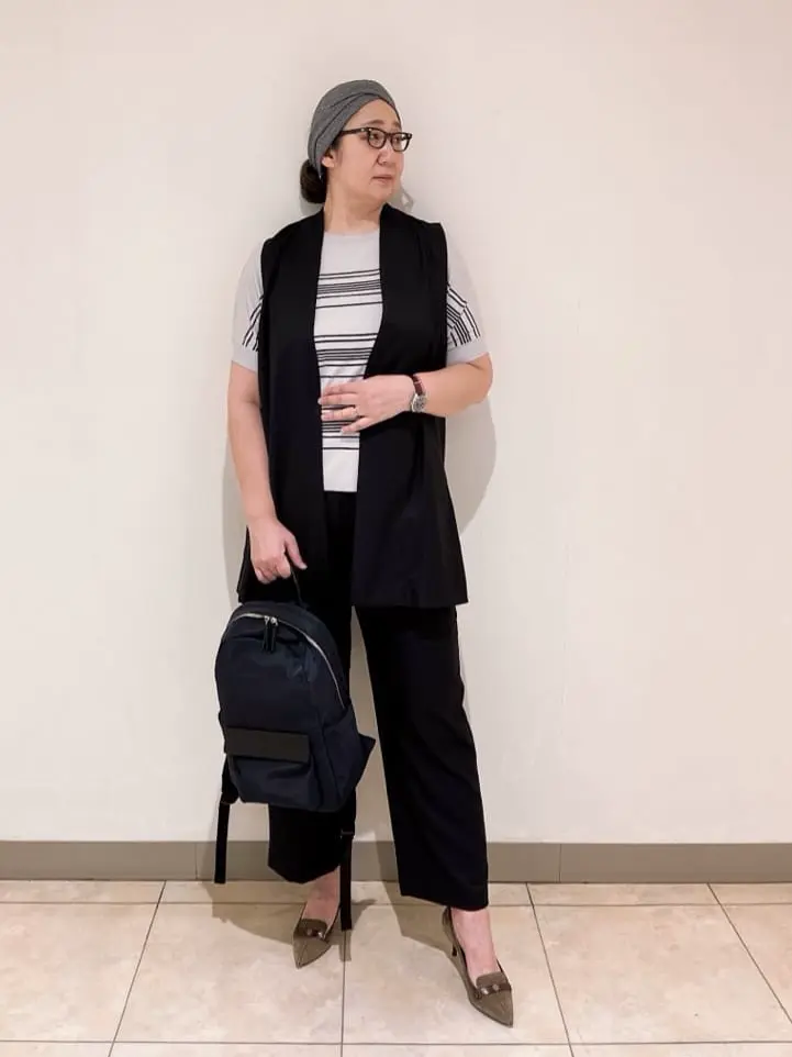 J.PRESS LADIES L スタッフ コーディネート画像