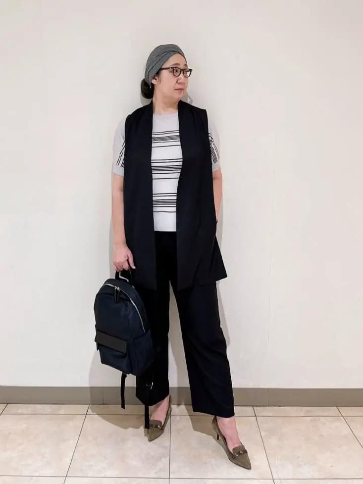 J.PRESS LADIES L スタッフ コーディネート画像