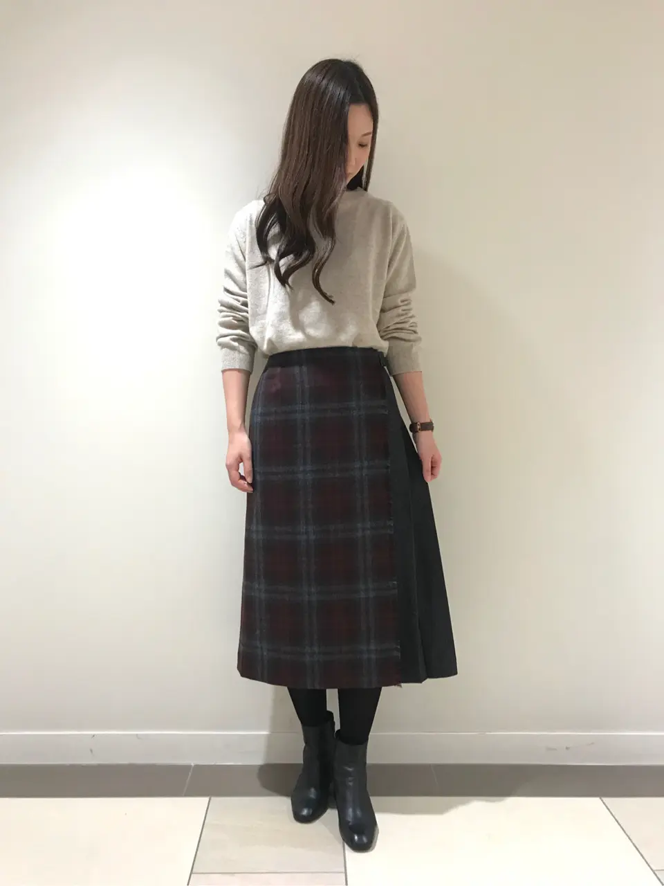 J.PRESS LADIES L 早川 コーディネート画像