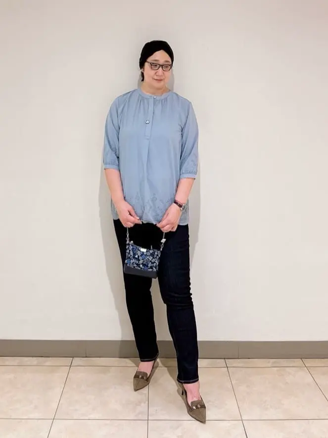 J.PRESS LADIES L スタッフ コーディネート画像