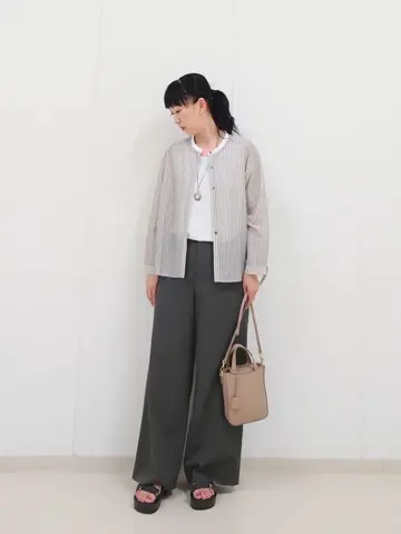 J.PRESS LADIES L スタッフ コーディネート画像