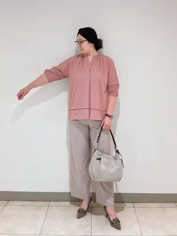 J.PRESS LADIES L スタッフ コーディネート画像