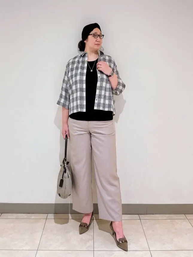 J.PRESS LADIES L スタッフ コーディネート画像