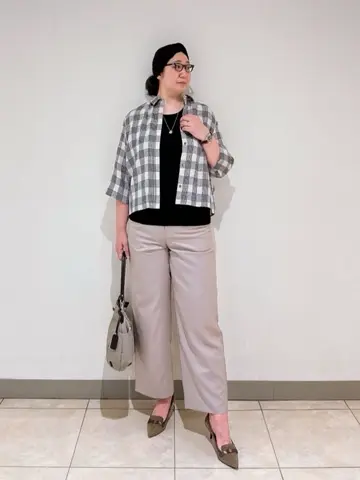 J.PRESS LADIES L スタッフ コーディネート画像