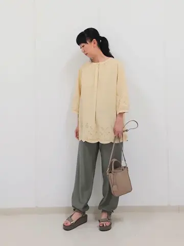 J.PRESS LADIES L スタッフ コーディネート画像