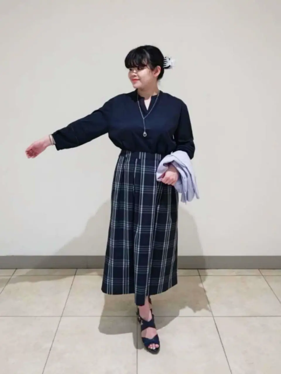 J.PRESS LADIES L 林 コーディネート画像