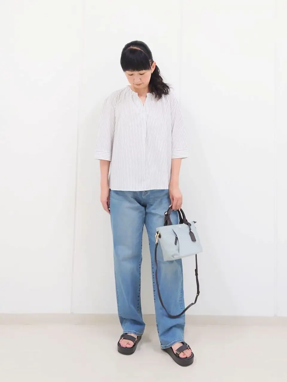 J.PRESS LADIES L スタッフ コーディネート画像