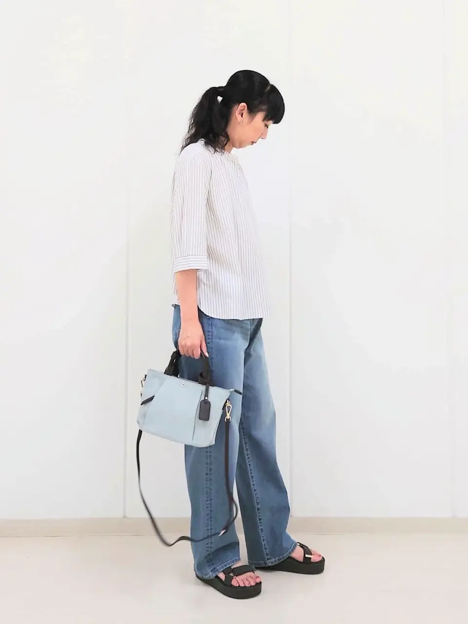 J.PRESS LADIES L スタッフ コーディネート画像