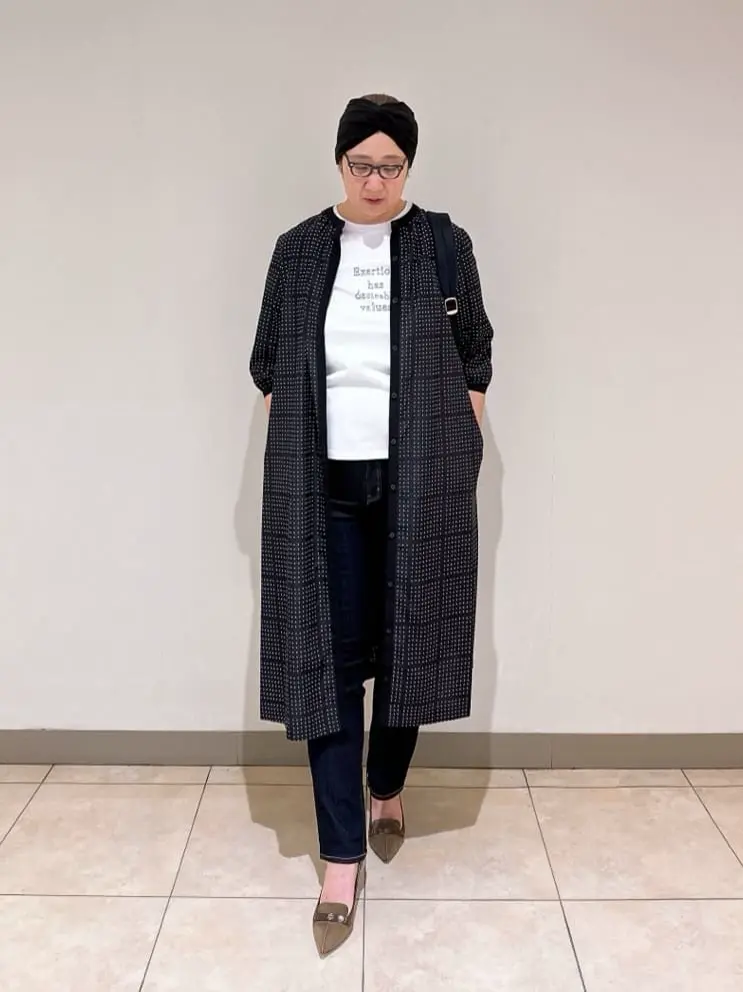 J.PRESS LADIES L スタッフ コーディネート画像