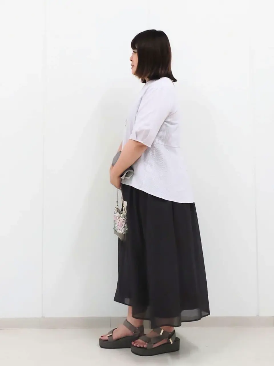 J.PRESS LADIES L 河野 コーディネート画像