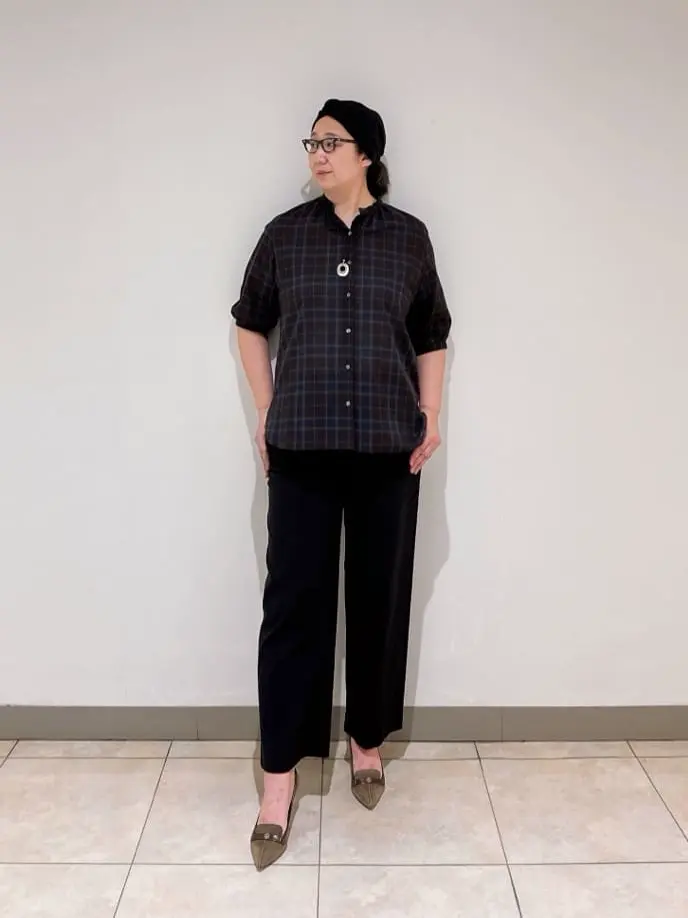 J.PRESS LADIES L スタッフ コーディネート画像