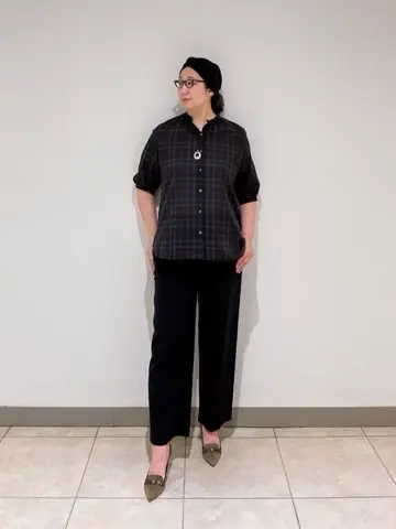 J.PRESS LADIES L スタッフ コーディネート画像