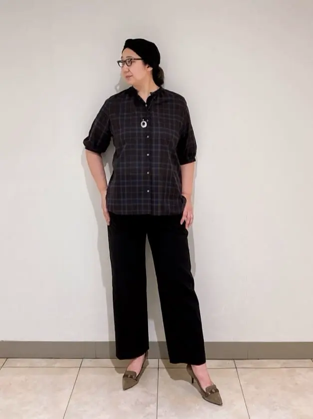 J.PRESS LADIES L スタッフ コーディネート画像