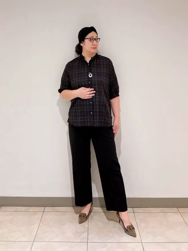 J.PRESS LADIES L スタッフ コーディネート画像