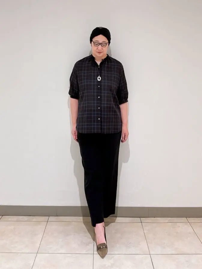 J.PRESS LADIES L スタッフ コーディネート画像