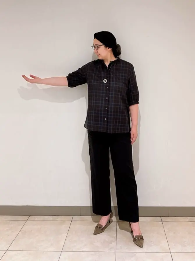 J.PRESS LADIES L スタッフ コーディネート画像