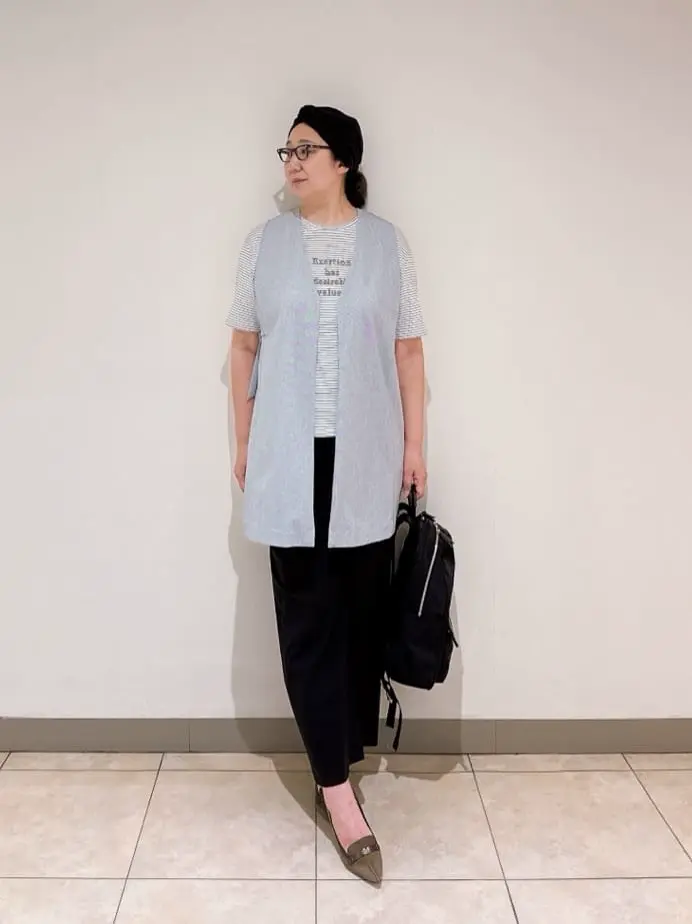 J.PRESS LADIES L スタッフ コーディネート画像