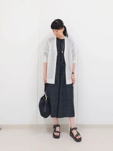 J.PRESS LADIES L スタッフ コーディネート画像