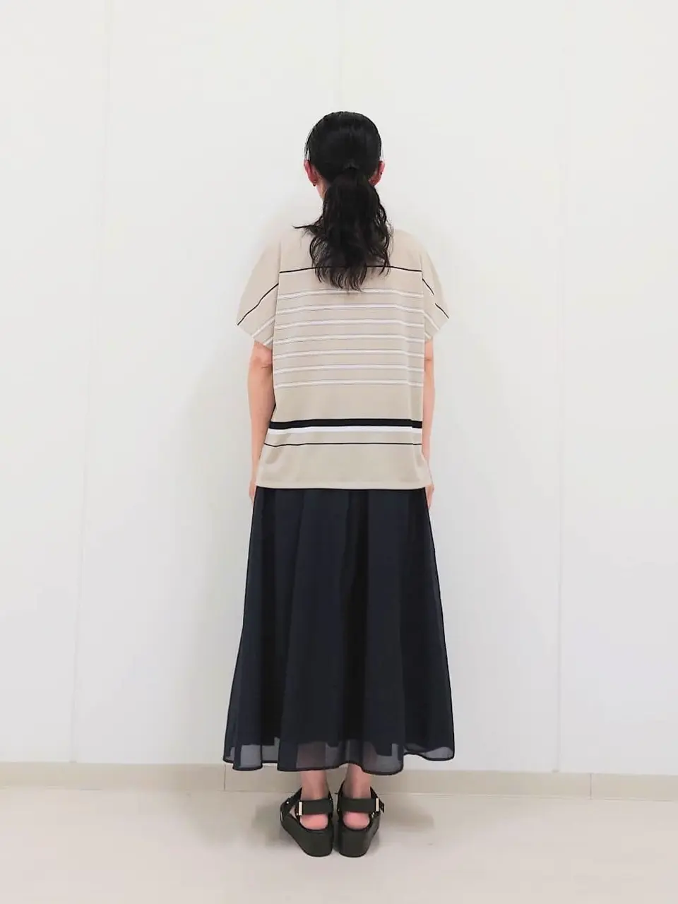 J.PRESS LADIES L スタッフ コーディネート画像