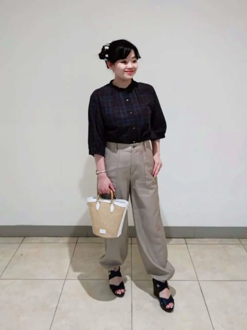 J.PRESS LADIES L 林 コーディネート画像