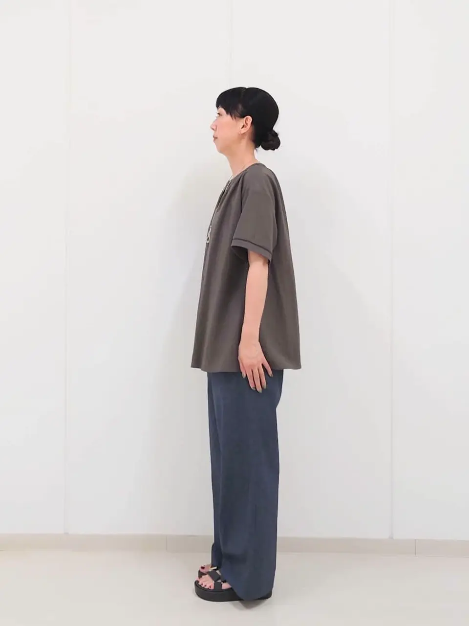 J.PRESS LADIES L スタッフ コーディネート画像