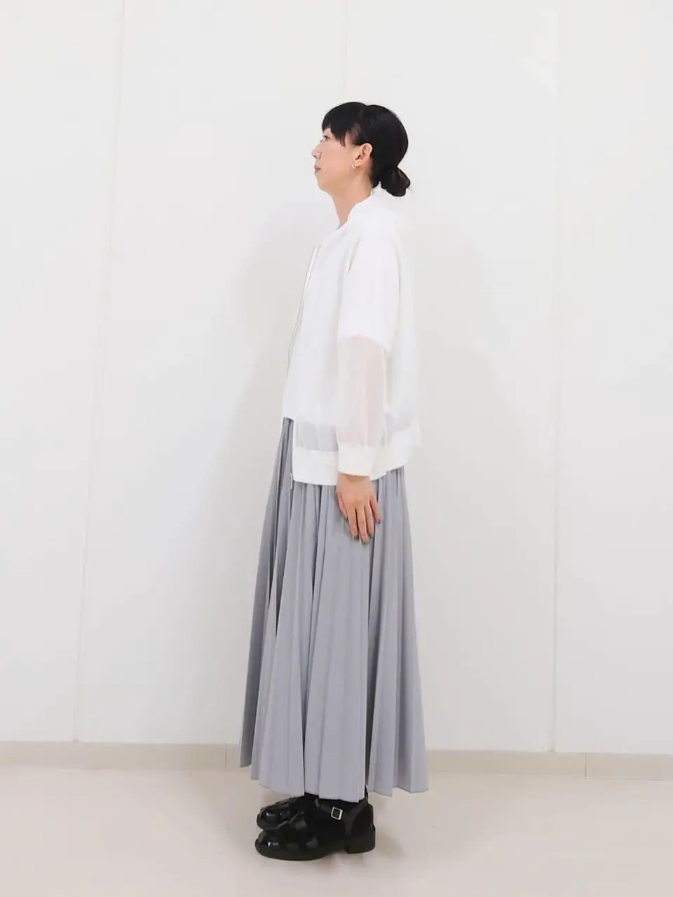 J.PRESS LADIES L スタッフ コーディネート画像