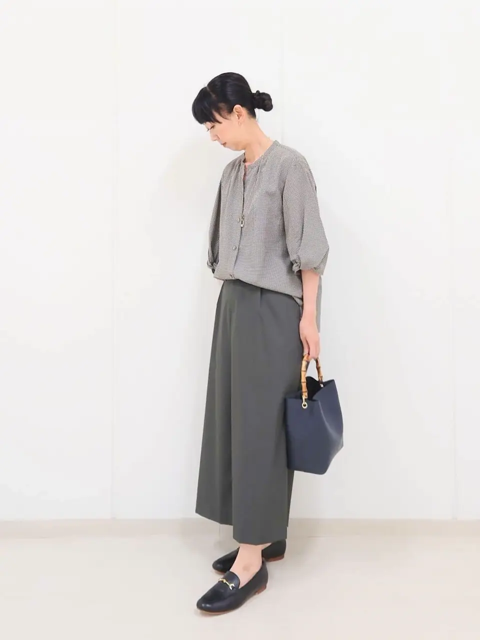 J.PRESS LADIES L スタッフ コーディネート画像