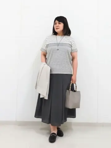 J.PRESS LADIES L 河野 コーディネート画像