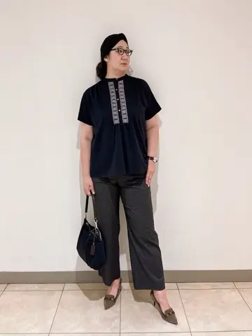 J.PRESS LADIES L スタッフ コーディネート画像